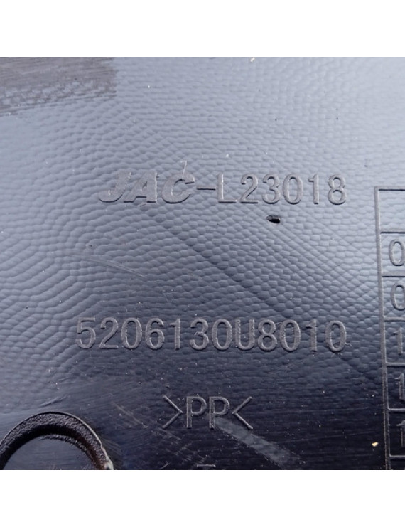 Grade Churrasqueira Esquerda Jac J3 2010 - 2015 Preto Preto