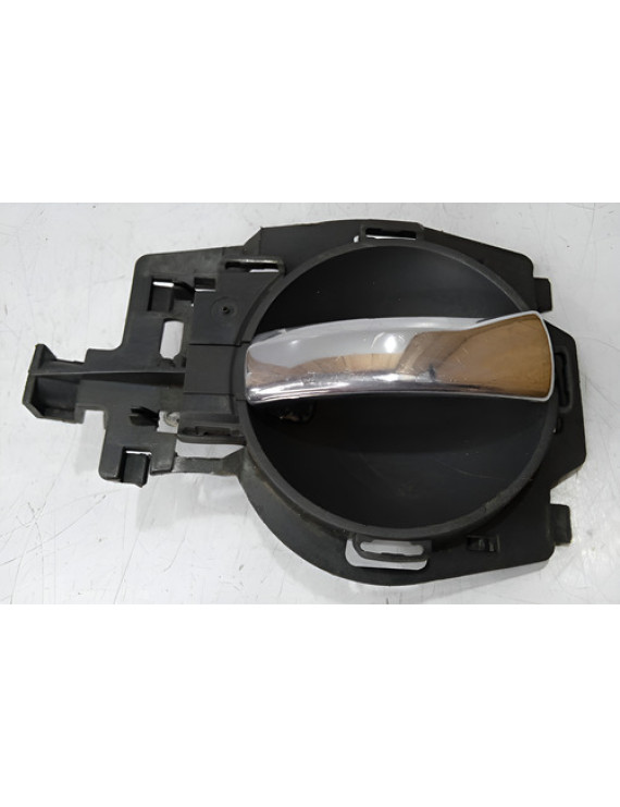 Maçaneta Interna Lado Esquerdo Citroen C3 2003 - 2012 Preto Dianteira/traseira