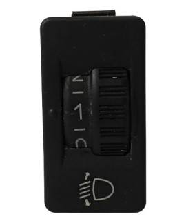 Botão Regulagem Farol Peugeot 307 2008 Preto