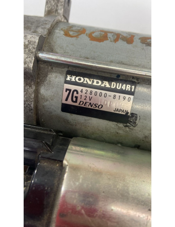 Motor De Arranque Partida Manual Honda Civic 2.0 2012 - 2016