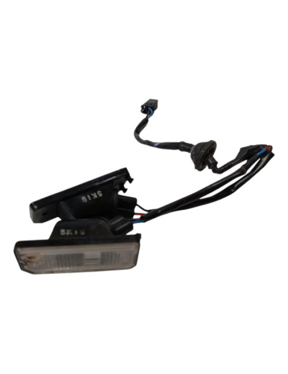 Conjunto Luz Placa Hb20 Sedan 2013 - 2018