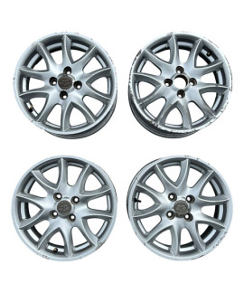 Jogo De Rodas Aro 15 Jac J3 2010 2011 2012 2013 2014 Prateado