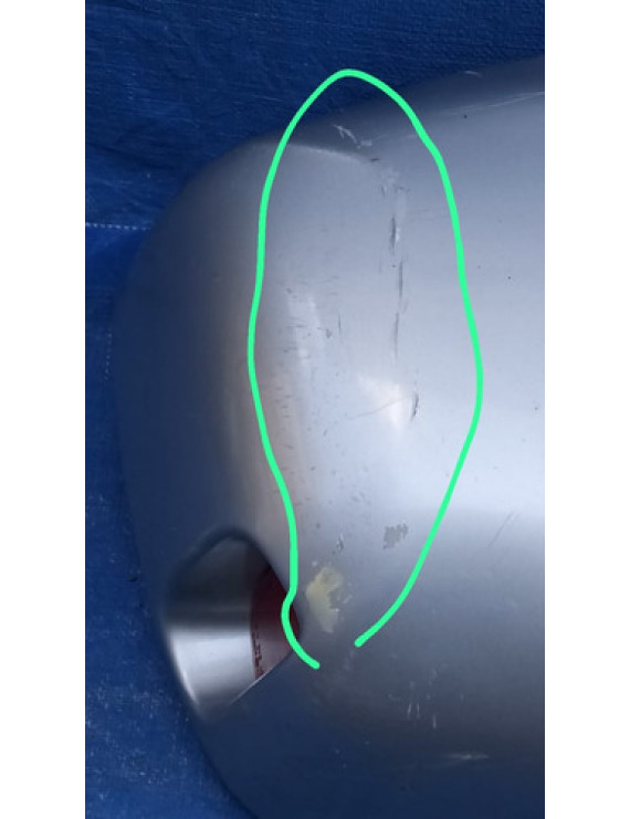 Ponteira Direita Do Parachoque Traseiro Rav4 2000 - 2005