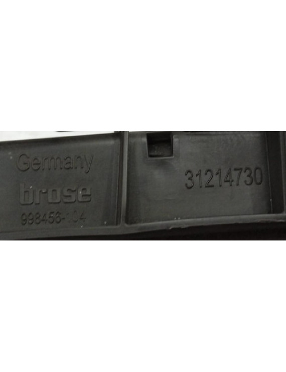 Guia Suporte Vidro Dianteira Direita Volvo C30 2007 - 2013 Preto