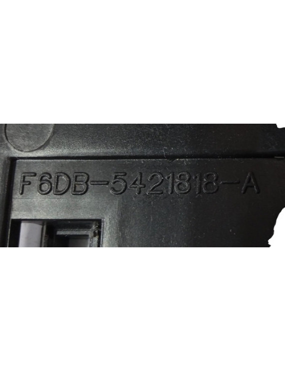 Maçaneta Interna Direita Ford Taurus 1997 - 1999 Preto Dianteira/traseira