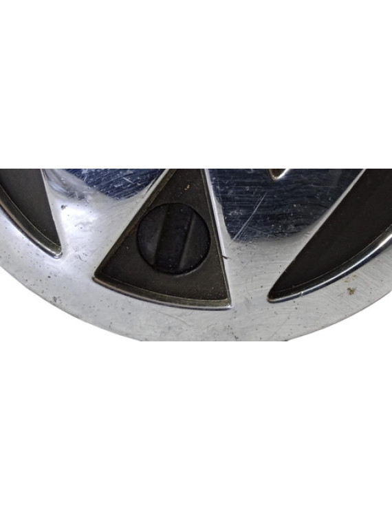 Emblema Fechadura Tampa Traseira Polo Sedan 2003 - 2008 - Preto