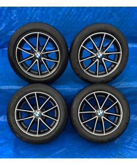 Jogo Rodas Bmw 118i 116i 320i 2010 2011 2012 Aro 16 Preto