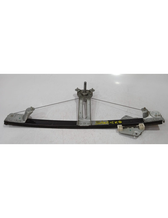 Máquina De Vidro Manual Traseira Esquerda Sandero 2014