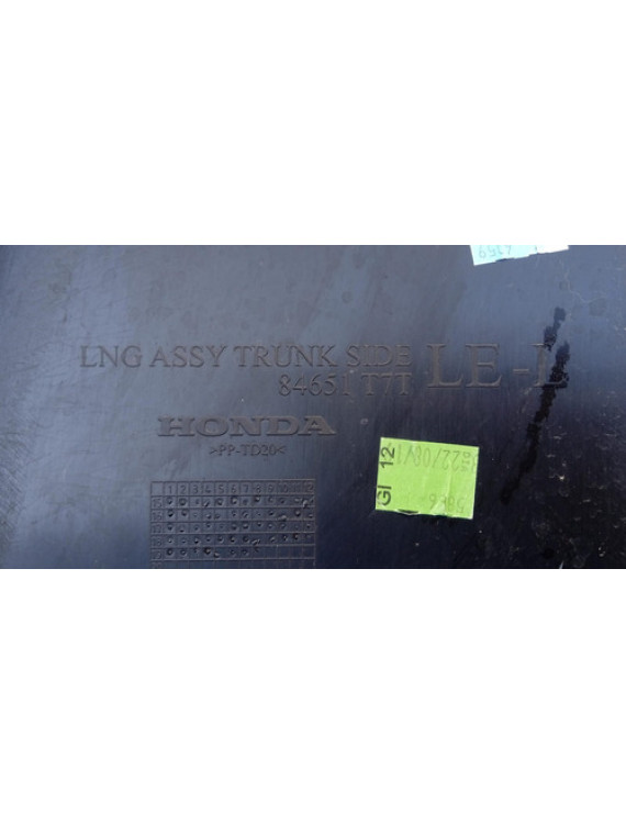 Forro Esquerdo Porta Malas Hrv 2016 - 2021