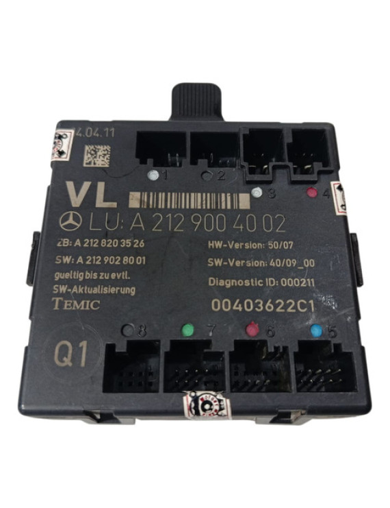 Módulo Porta Dianteiro Esquerdo C180 2012 / A2129004002