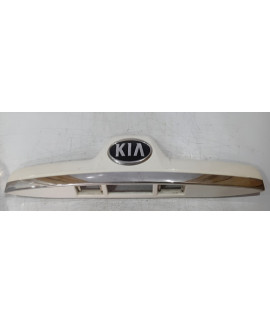 Friso Moldura Tampa Traseira Kia Sportage 2007 - 2010  Branco