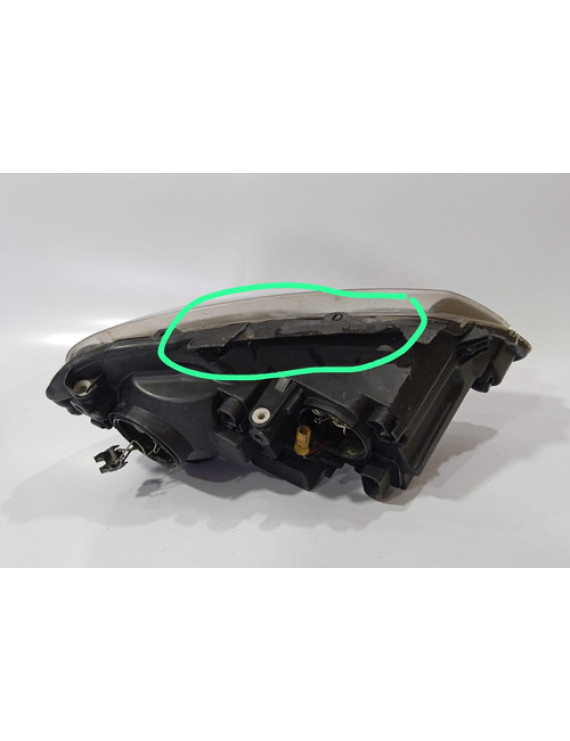 Farol Esquerdo Polo 2007 - 2011 Detalhe - Esquerdo/motorista