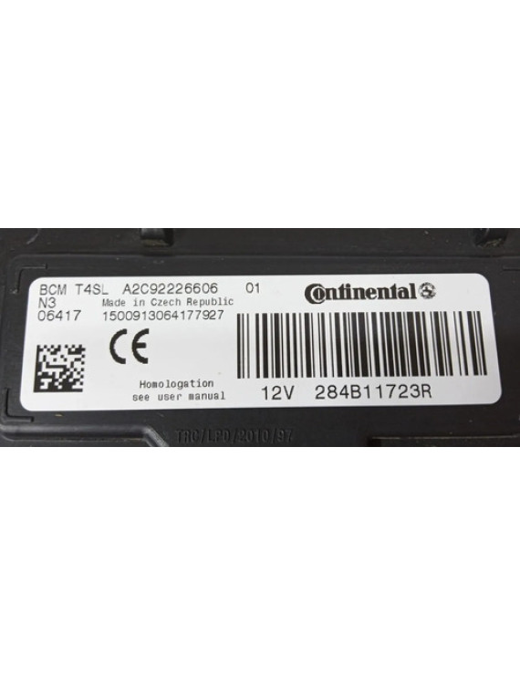 Módulo Bcm Duster Oroch 1.6 2016 - 2019 / A2c92226606