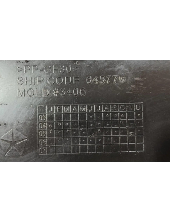 Duto Filtro Difusor Ar Chrysler 300c 2007 2008