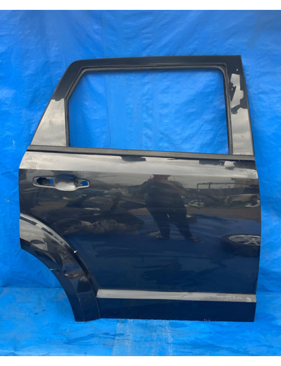 Porta Traseira Direita Cherokee 2013 2014 2015 Detalhe  Direito Preto