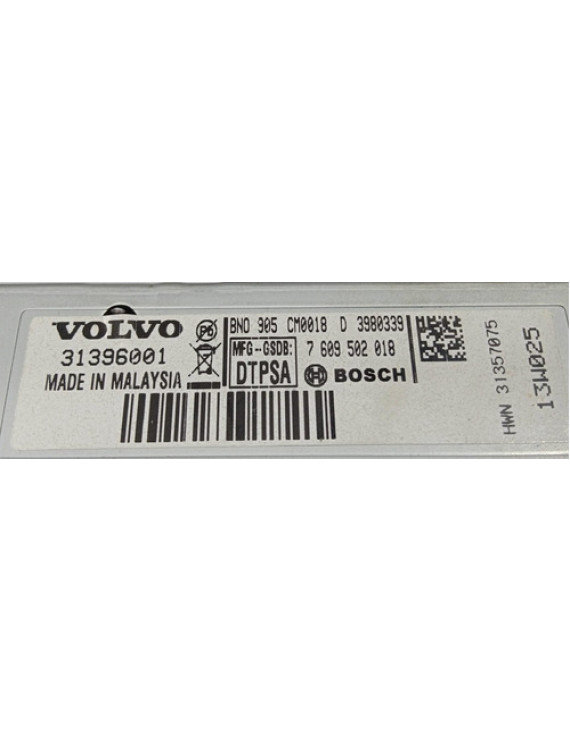 Tela Display Multimídia Volvo Xc60 2011 2012 2013 2014