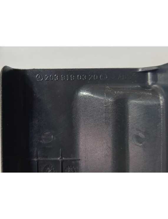 Acabamento Trilho Banco Diant Esquerdo Mercedes C320 2001