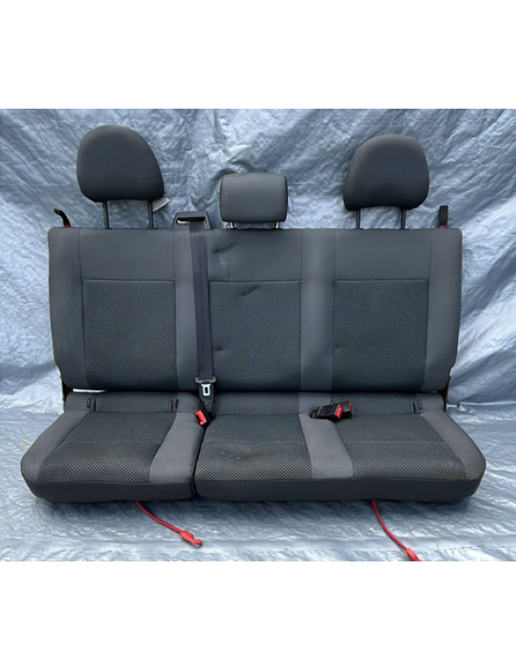 Jogo De Bancos (tecido) Amarok 2011 2012 2013 2014 Preto