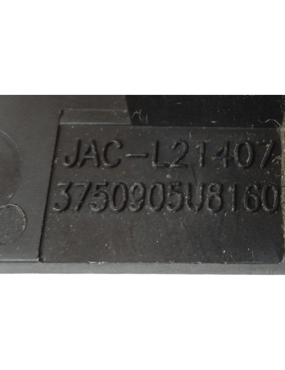 Botão Comando Farol Milha Jac J3 2011 - 2015 Preto