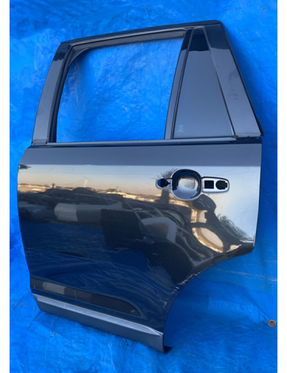 Porta Traseira Esquerda Ford Edge 2011 A 2014 Preto