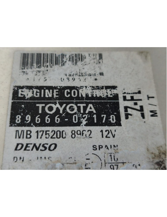 Módulo De Injeção Corolla 1.8 2003 - 2008/89666-02170
