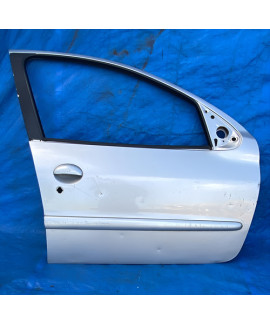 Porta Dianteira Direita Peugeot 206 Escapade 2001 Á 2012 Dianteira Direita Prateado