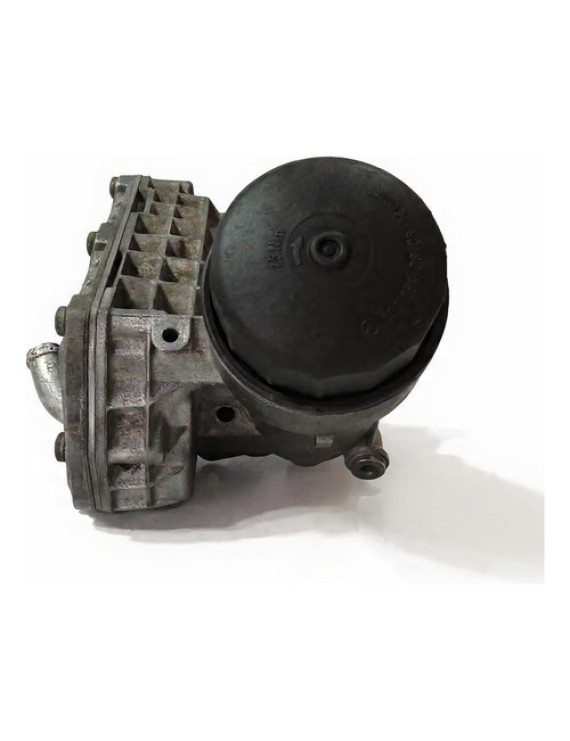 Suporte Filtro De Óleo Mercedes C280 3.0 1997 1998 Prateado