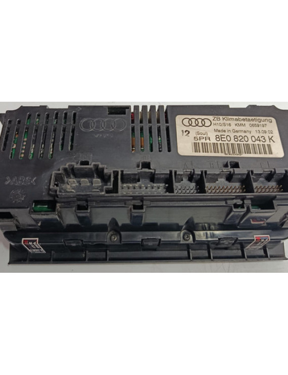 Painel Controle Ar Condicionado Audi A4 2005 Detalhe