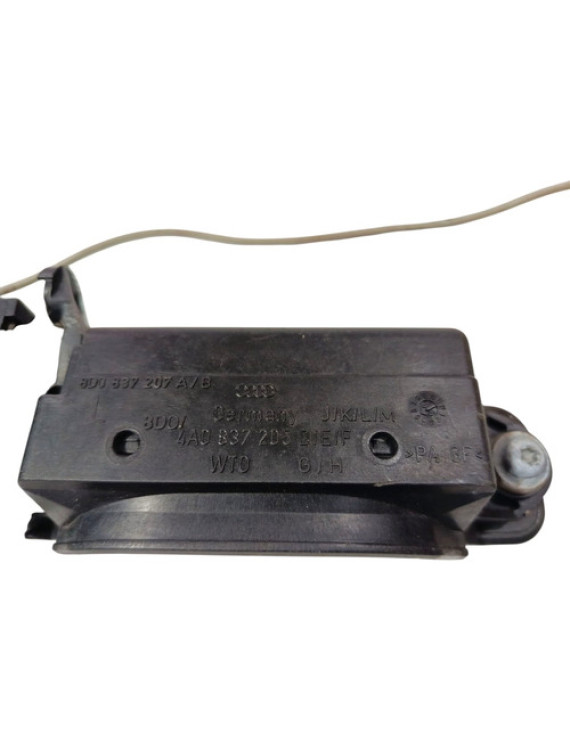 Maçaneta Externa Dianteira Esquerda Audi A4 1997 - 2002 Preto Dianteira