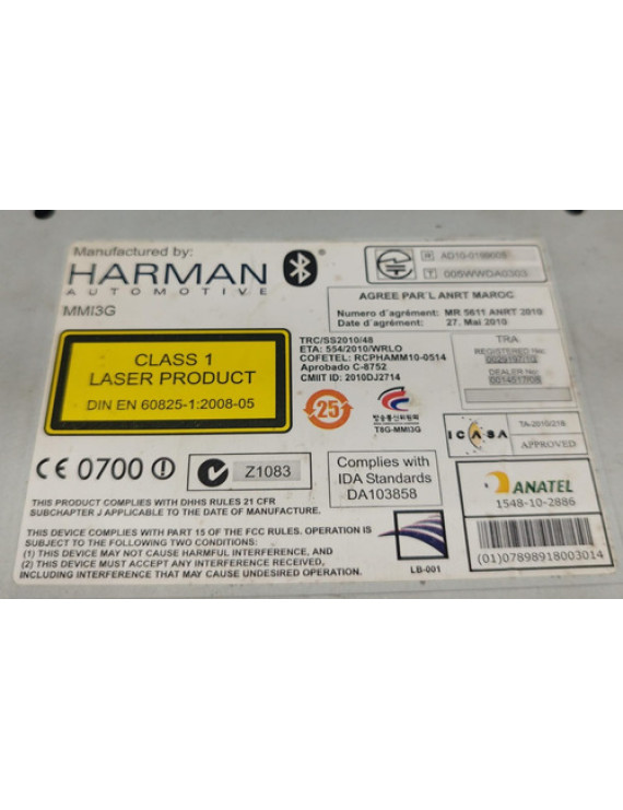 Módulo Amplificador Audi Q3 2013 2014 2015 / 8r1035754c
