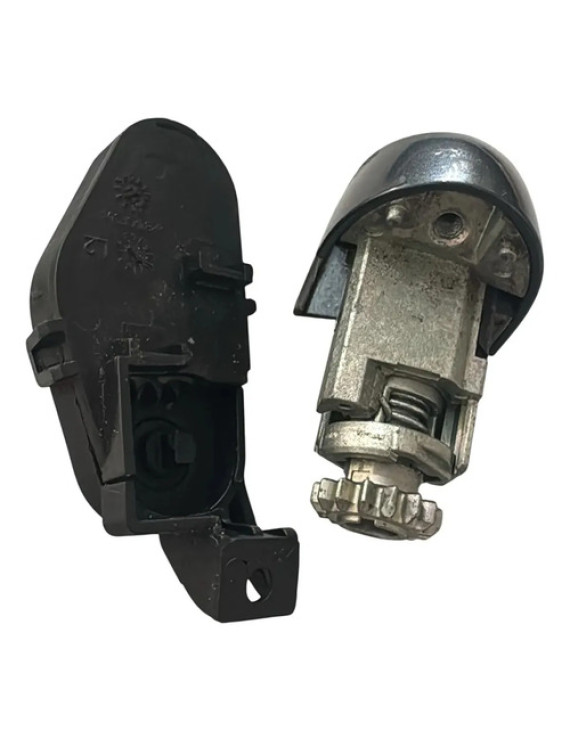 Capa Maçaneta Miolo Chave Dianteira Esquerda Bmw 135 2015 Preto Dianteira