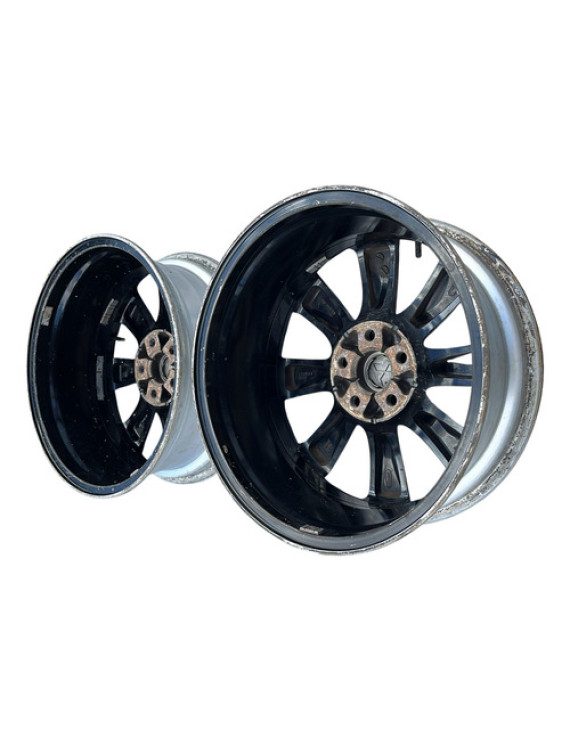 Jogo De Rodas Aro (18) Lancer 2013 A 2018 Prateado