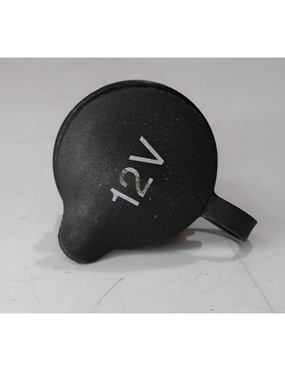 Tomada 12v Porta Malas Freelander 2 2008 - 2014 Preto