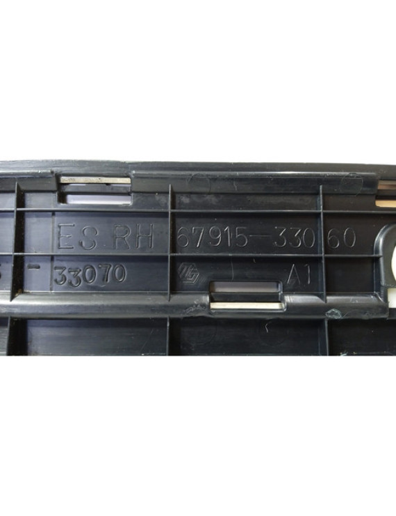 Soleira Porta Traseira Direita Lexus Es350 2008 2009 Preto