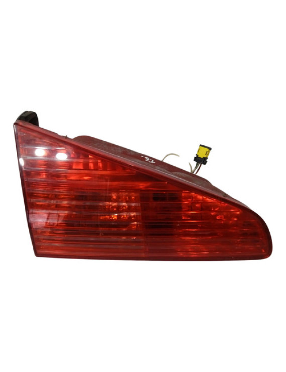 Lanterna Esquerda Tampa Traseira Peugeot 607 2001 Esquerdo/motorista Vermelho