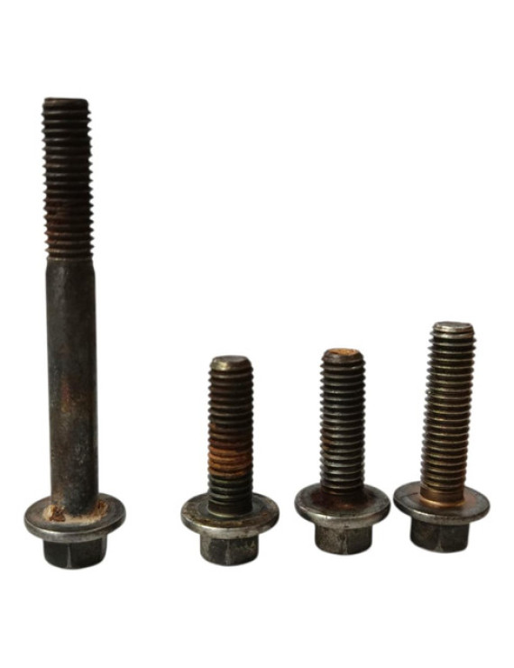 Kit Parafuso Carcaça Bomba Água Chery Qq 2010 - 2014 Preto