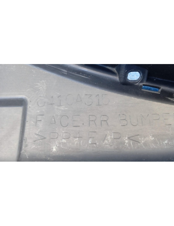 Aplique Parachoque Traseiro Pajero Full 2008 - 2014
