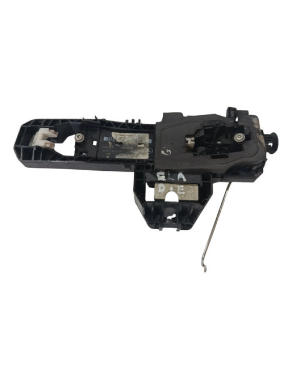 Suporte Maçaneta Dianteira Esquerda Mercedes Gla200 2015 Preto Dianteira