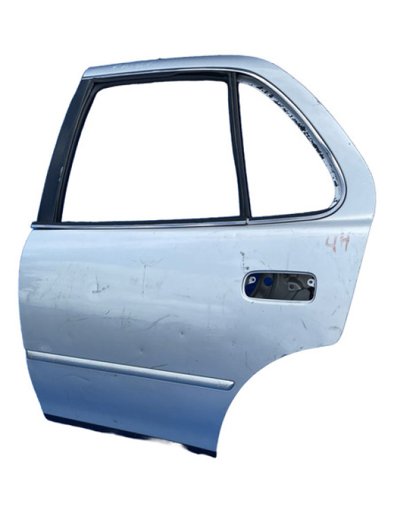 Porta Traseira Esquerda Toyota Camry 1992 A 1994  Traseira Esquerda Prateado