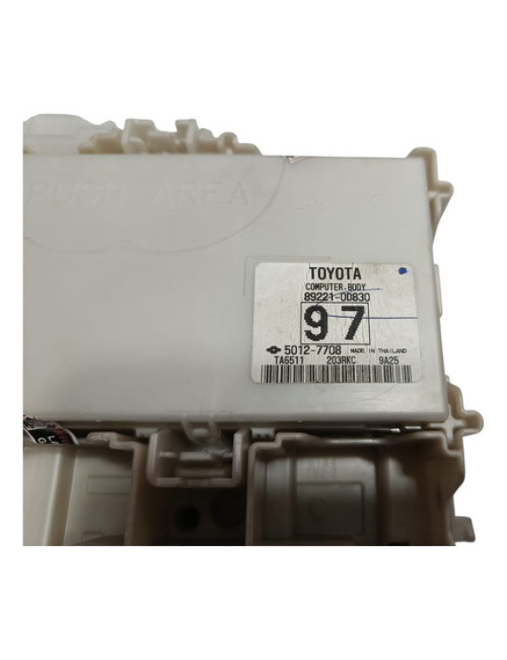 Caixa Fusíveis Bsm Toyota Yaris 1.5 2019 - 2023 / 892210d830