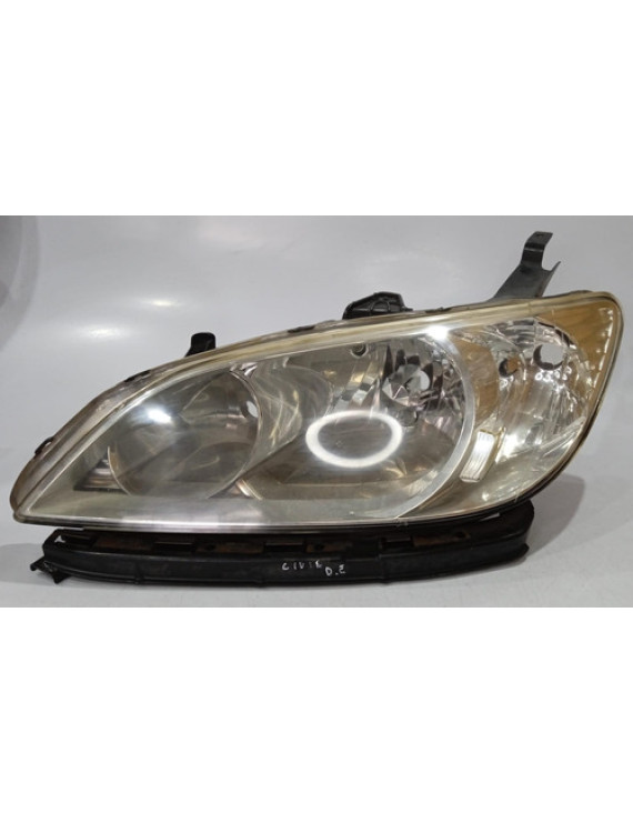 Farol Esquerdo Honda Civic 2001 2002 2003 2004 2005 2006