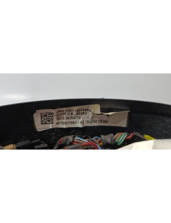 Volante Com Comando Som Jeep Renegade 2015 - 2021 Preto