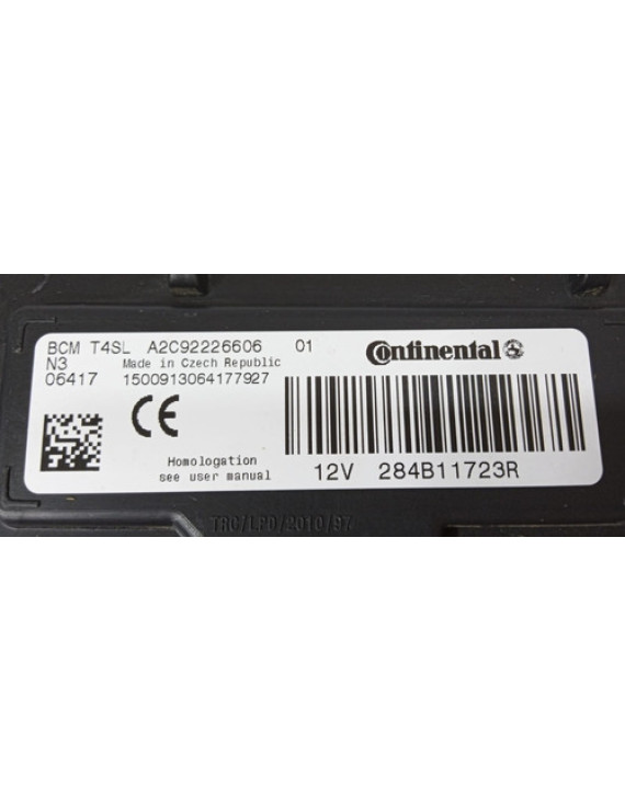 Módulo Bcm Duster Oroch 1.6 2016 - 2019 / A2c92226606