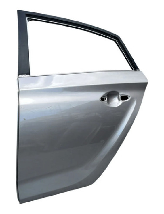 Porta Traseira Esquerda Hb20 Sedan 2013 A 2018 Traseira Esquerda Prateado
