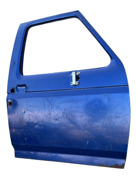 Porta Dianteira Direita Ford F-1000 1993 A 1998 Detalhe - Dianteira - Direita - Azul