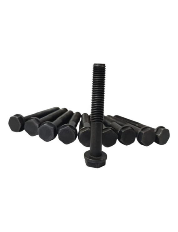 Kit Parafuso Mancal Virabrequim Freelander 2 2.2 2014 Preto