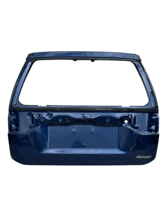 Tampa Traseira Pajero Sport 1999 A 2005 Detalhe Preto