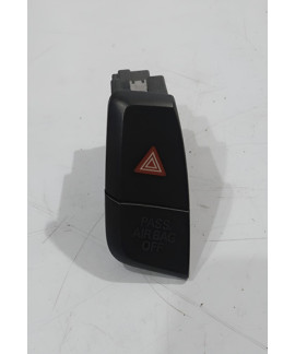 Botão De Pisca Alerta Audi A5 2010 2011 2012 Preto