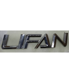 Emblema Lifan Tampa Traseira Letreiro Lifan 530 2015 Prateado