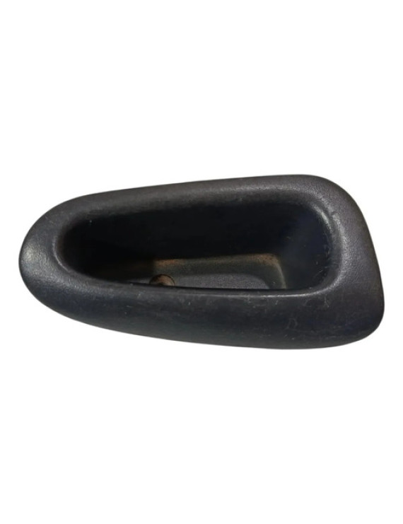 Puxador Porta Dianteira Esquerda Peugeot 207 2005 - 2011 Preto Dianteira